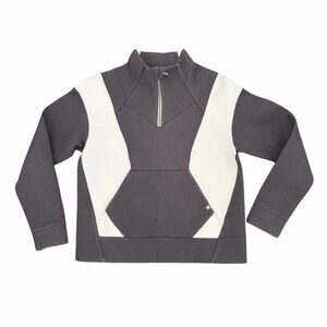FIGS Sweatshirt Limited Edition Neoprene Pullover Quarterzip XS